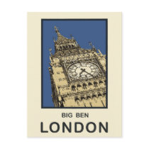 London Big Ben Postcards