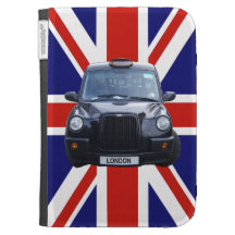 London Black Taxi Cab Cases For The Kindle