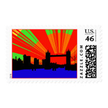 London Bridge postage by pixelholic London Bridge postage