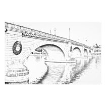 London Bridge Stationery Design