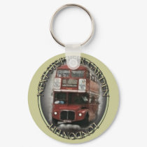 London Bus keychains by EnglishTeePot London Bus keychains