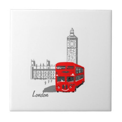 London Bus Tile