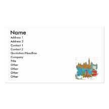 London Business Card Template