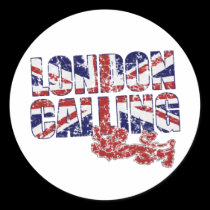 London Calling stickers