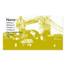 London City Poster Business Card