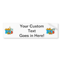 london city travel image.png bumper sticker