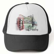 London Colored  Sketch hats