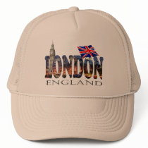 London England Trucker Hats