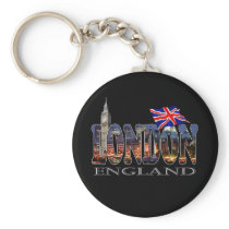 London England Keychains
