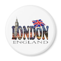 London England Magnets