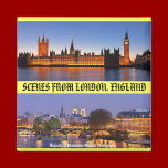 London, England Magnet by Moji A Gbadamosi Okubule magnets