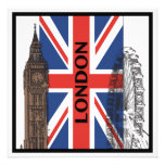 London, England party invitations