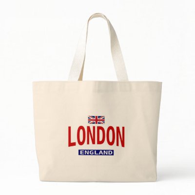 London England With British flag Bag by sjhutton