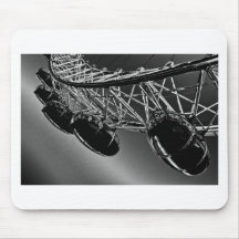London eye abstract Digital art Mouse Pad
