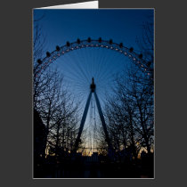 London Eye at Twilight cards