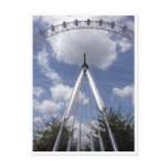 london eye back postcards