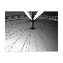 London Eye Black and white postcards by nightsoflondon London Eye Black and white postcards