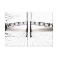 london eye wrappedcanvas