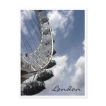 london eye capsules round post cards