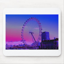 London eye Digital art Mousepads