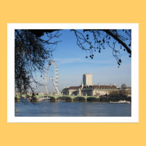 London Eye Poster posters