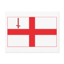 London Flag Postcard by FlagTshirts London Flag Postcard