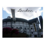 london globe postcards