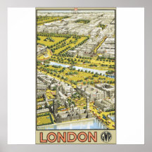 London Gwr, Vintage Poster