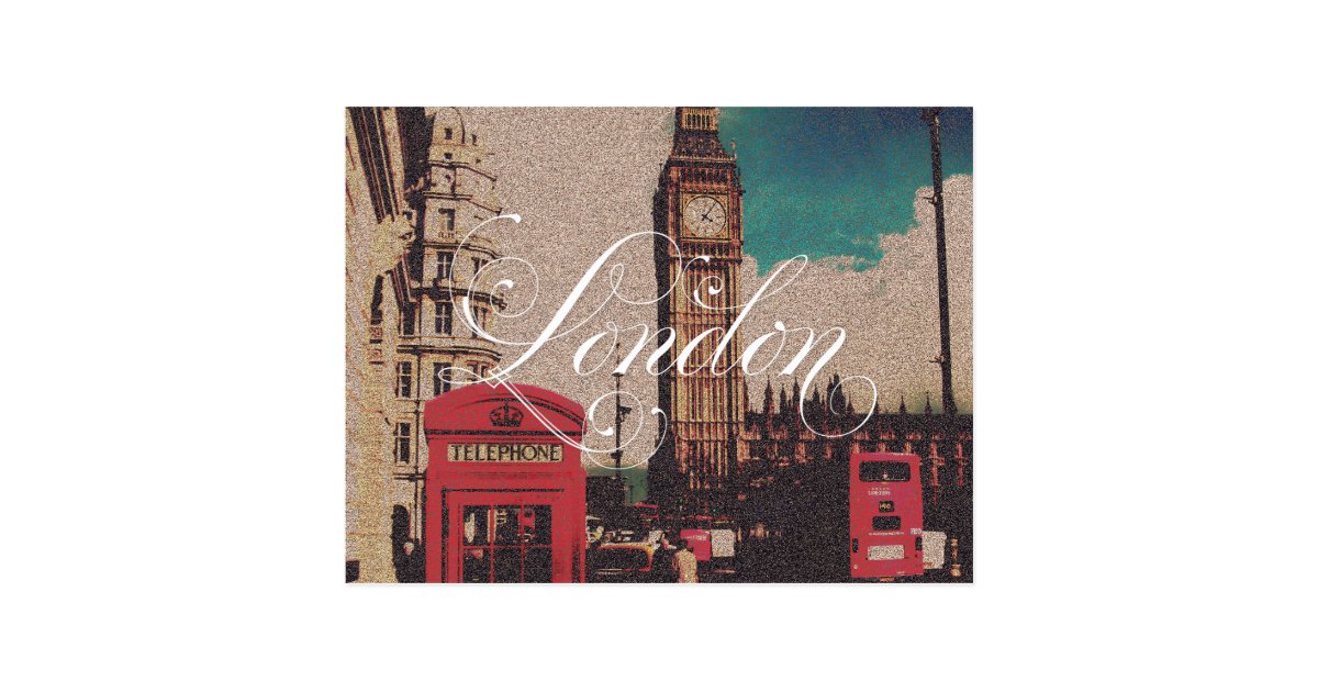 London Landmark Vintage Photo Postcard Zazzle