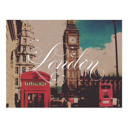 London Landmark Vintage Photo Postcards