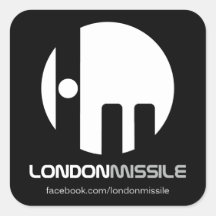 London Missile Sticker