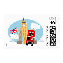 London Montage Postage
