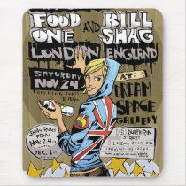 London Mousepad by 40ozcomics London Mousepad
