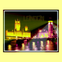 "London Nights" posters