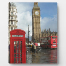 London Phone box & Big Ben (St.K) Display Plaques