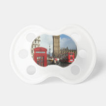 London Phone box & Big Ben (St.K) Pacifiers