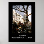 London Portobello Market Posters