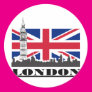 London Pride Round Stickers London Pride Round Stickers