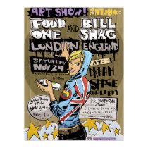 London Print/Poster by 40ozcomics London Print/Poster