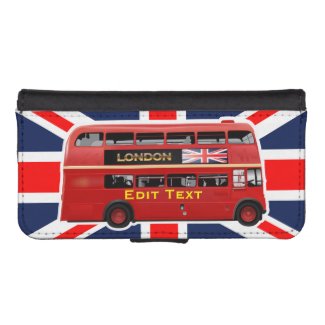 London Red Bus iPhone SE/5/5s Wallet