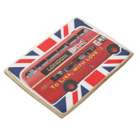 London Red Bus Jumbo Cookie