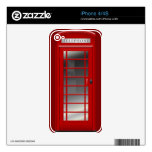 London Red Phone CallBox Funny iPhone 4 Case iPhone 4S Skins