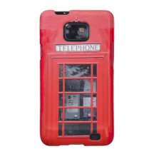 London Red Telephone Box Galaxy S2 Cover