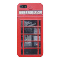London Red Telephone Box iPhone 5 Case