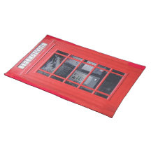 London Red Telephone Box Placemat