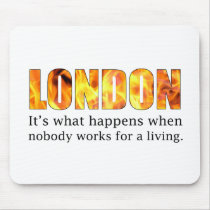 London Riots 2011 Mouse Pad