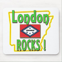 London Rocks ! (green) mousepads