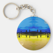 London Skyline Key Chain