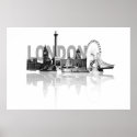 London Skyline posters