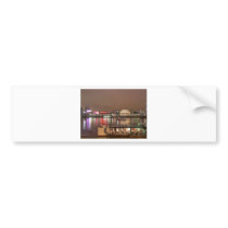 London South Bank by night Bumper Sticker